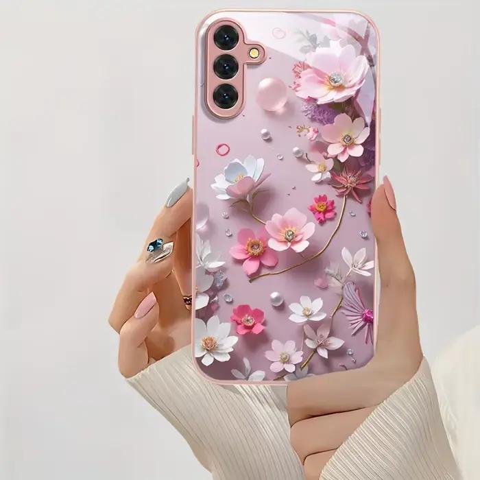 Coque de téléphone en verre trempé pour Samsung S25 Ultra S26 S24 S23 S21 FE S22 Plus A56 5G A57 A55 A54 A17 A36 A53