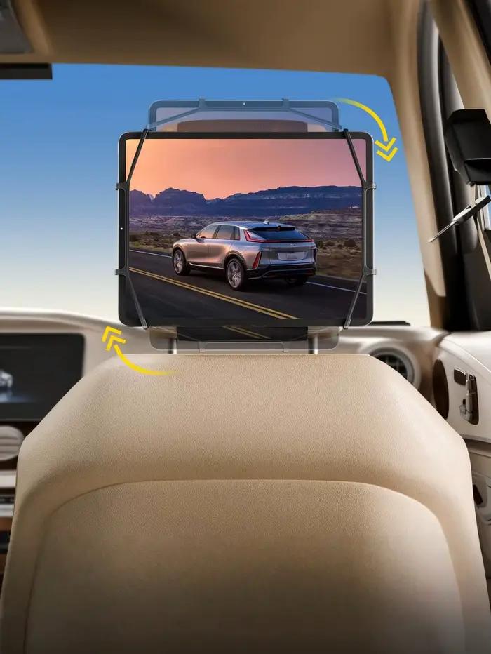 Support tablette pour appuie-tête de voiture – 360 ° Rotatif