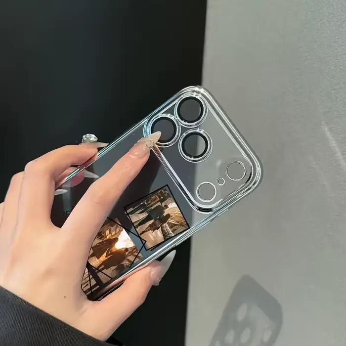 Coque de téléphone personnalisée avec photo intégrale pour iPhone 17 Air 16 15 14 13 12 11 Pro Max Plus