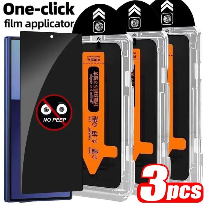 Protecteur d'écran en verre trempé BAPPSUS pour Samsung Galaxy Z Fold 7 6 5 confidentialité antipeep installation facile offerte pour professionnel étudiant
