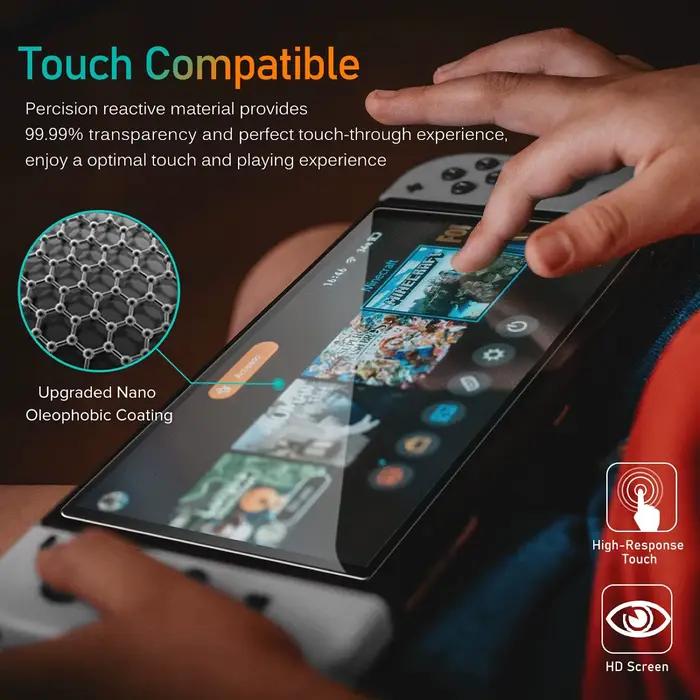 Verre trempé 9H pour Nintendo Switch OLED Switch2 2