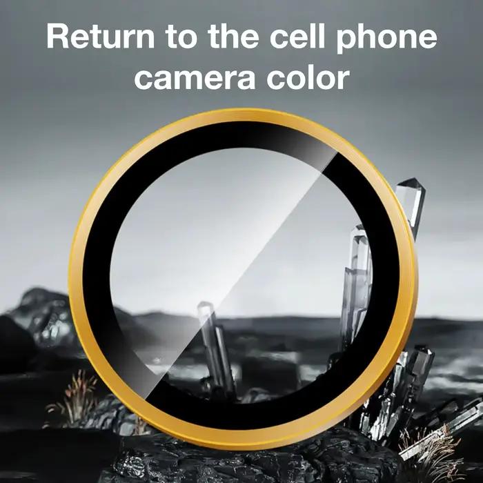Protection d'objectif en verre trempé pour appareil photo Samsung Galaxy S25 S24 Ultra S23 S22 Plus – Film
