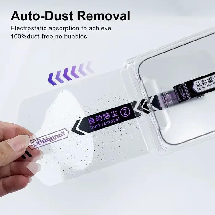 Film de protection en verre trempé pour iPhone 17 Air 16E 16 15 Pro Max 14 Plus 13 12 11 haute qualité avec kit d'installation facile et protection anti-espionnage pour un écran toujours propre et protégé
