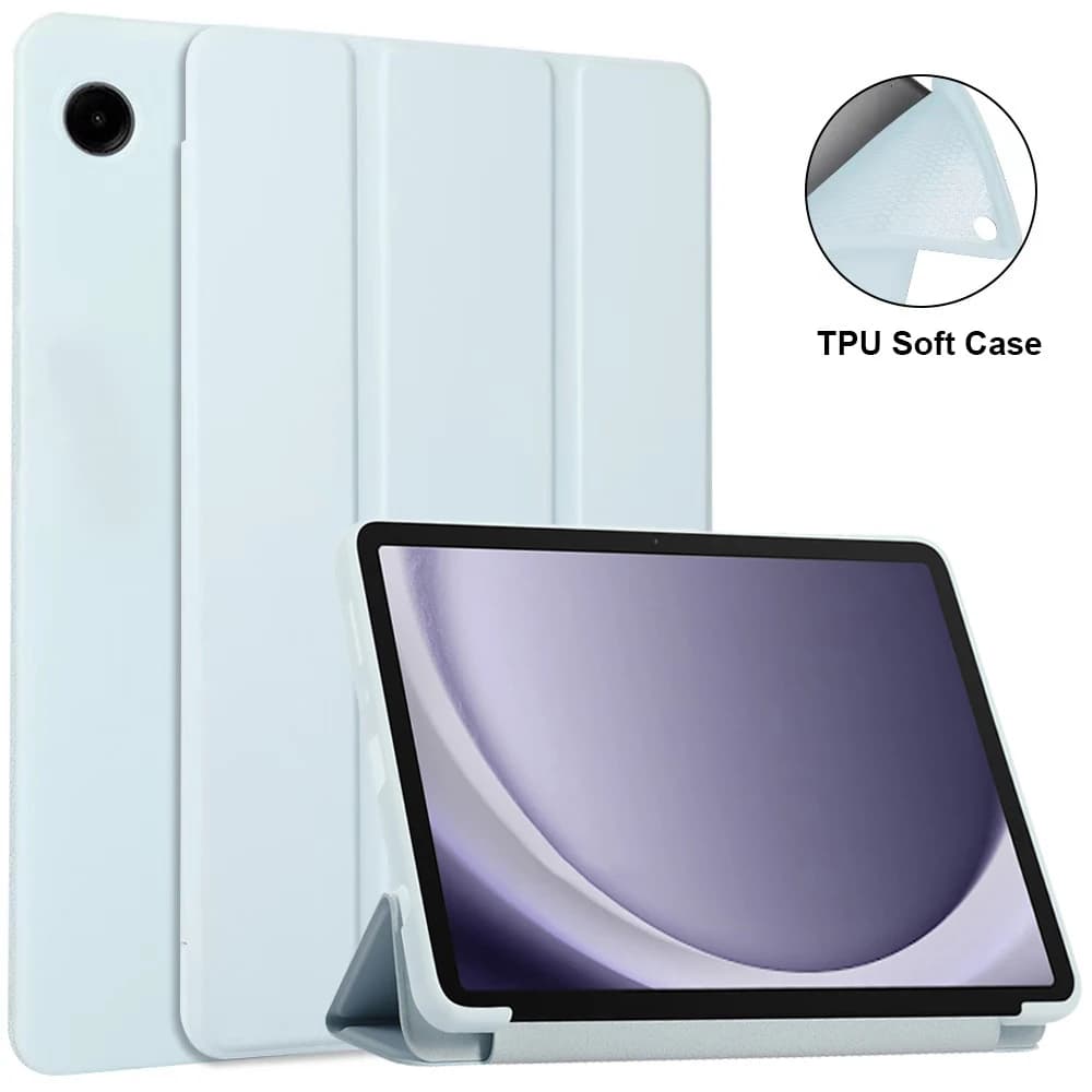 Étui intelligent pour tablette Samsung Galaxy Tab A11+ 2025/A9+ 11 pouces 2023/A11 8,7 pouces/A9 8,7