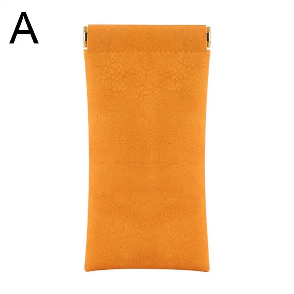 Sac de rangement pour lunettes à domicile, Texture Cortex, rangement pour lunettes, bouche en Shrapn