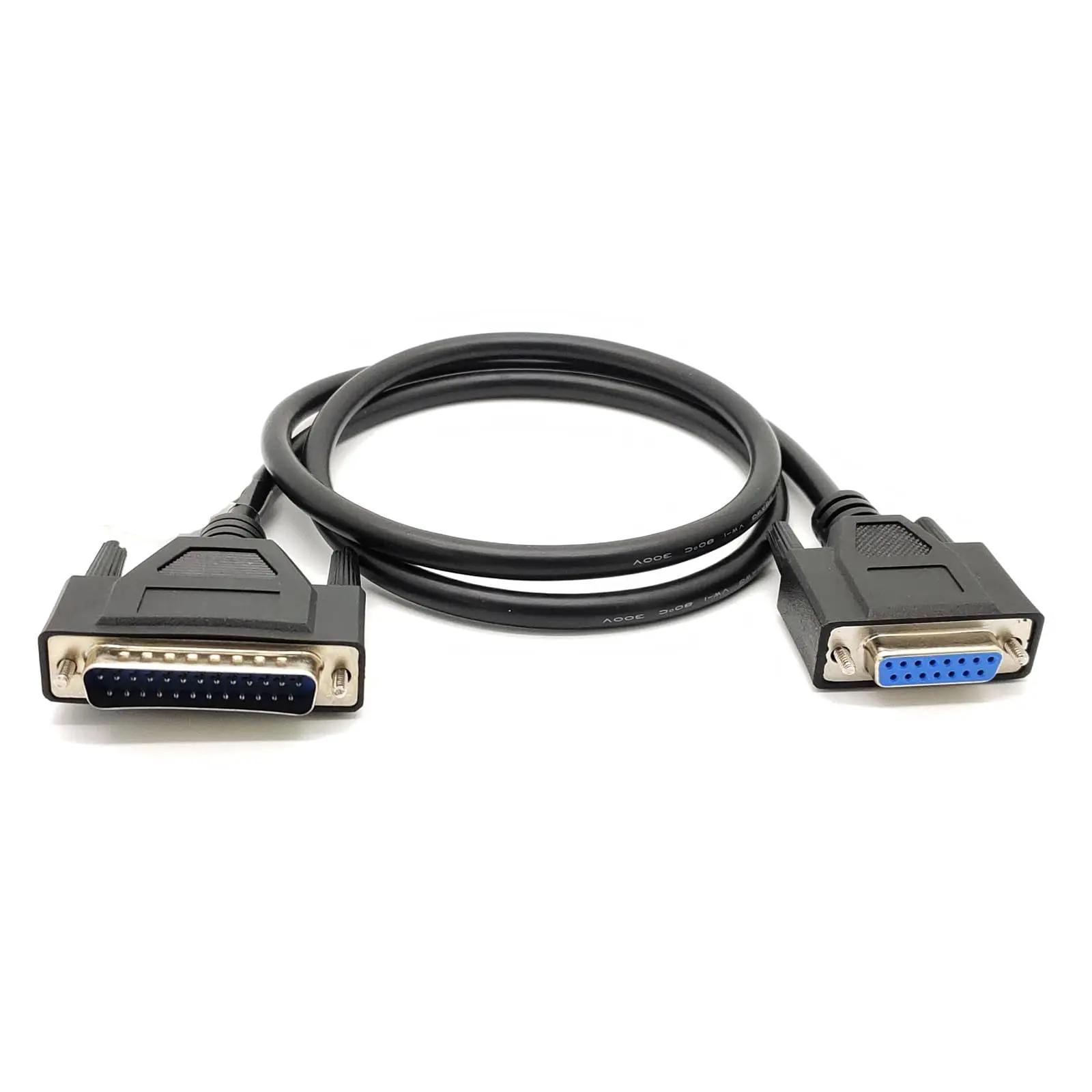 Câble DB25 mâle vers DB15 femelle 1 mètre