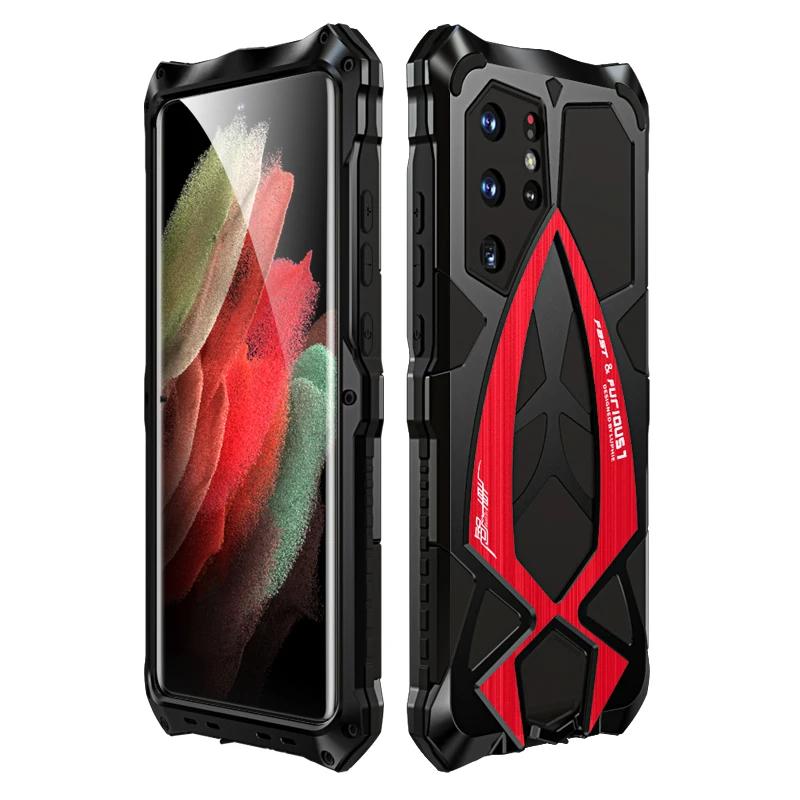 Coque de protection antichoc en métal robuste pour Samsung Galaxy S26 Ultra S25 S24 S22 S23 5G